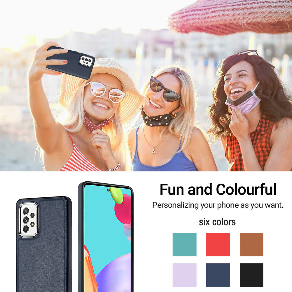 YB Leather Coating Series-6 For Samsung Galaxy A32 4G (EU Version) PU Leather Coated TPU Case Phone Cover YB Leather Coating Series-6 For Samsung Galaxy A32 4G (EU Version) PU Leather Coated TPU Case Phone Cover